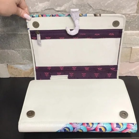 Anuschka Hand Painted Leather Travel Organizer - Picture 3 of 5